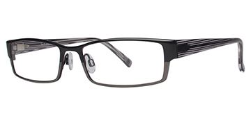 1 Unit NEW Randy Jackson 1015 Black/Blue Eyeglasses good Frames 55-16-145 #299